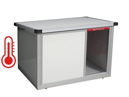 Thermo Renato Hundehütte "M" innengrösse (LxBxH:74x50x44cm) mit INFRAHEIZUNG