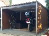 Woody Lagerhaus 2*3m mit elektrischem Garagentor