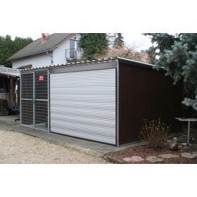 Woody Lagerhaus 3*3m mit elektrischem Garagentor
