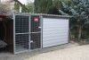 Woody Lagerhaus 3*3m mit elektrischem Garagentor