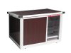 Thermo WOODY Hundehütte "S" innengrösse (LxBxH:66x46x40cm)