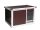Thermo WOODY Hundehütte "S" innengrösse (LxBxH:66x46x40cm)