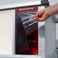 Thermovorhang für Hundehütten